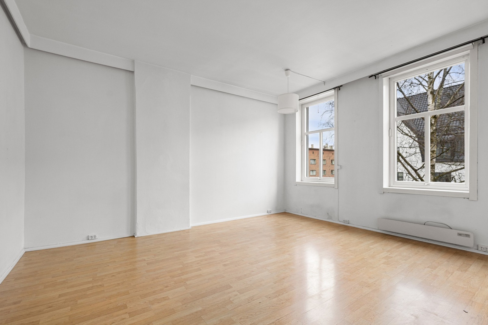 Store vinduer i stuen Galleribilde