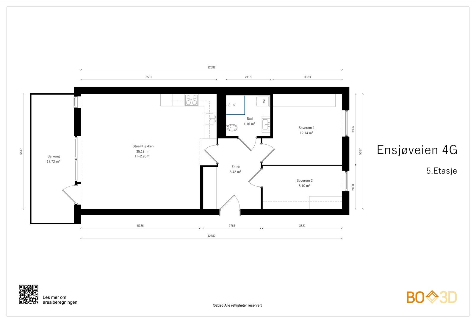 Plantegning (avvik kan forekomme) Galleribilde