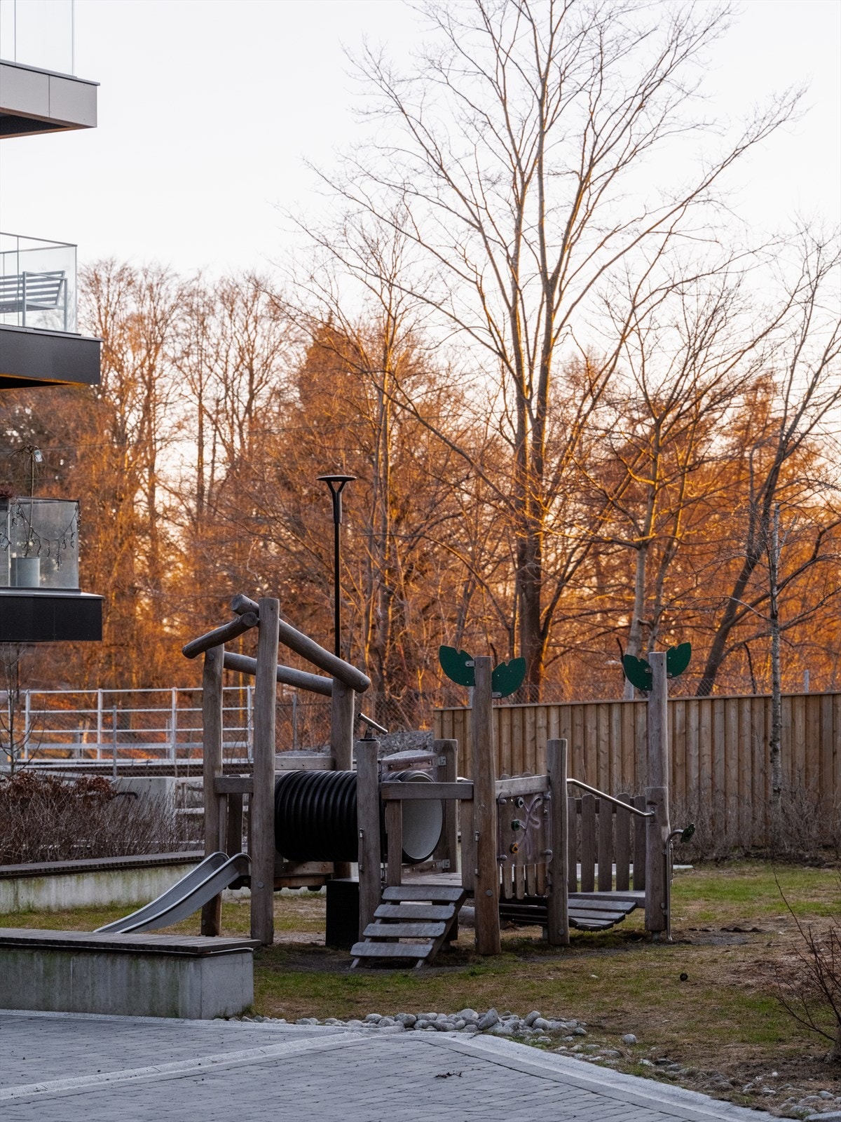 Flotte utearealer til glede for både store og små. Galleribilde