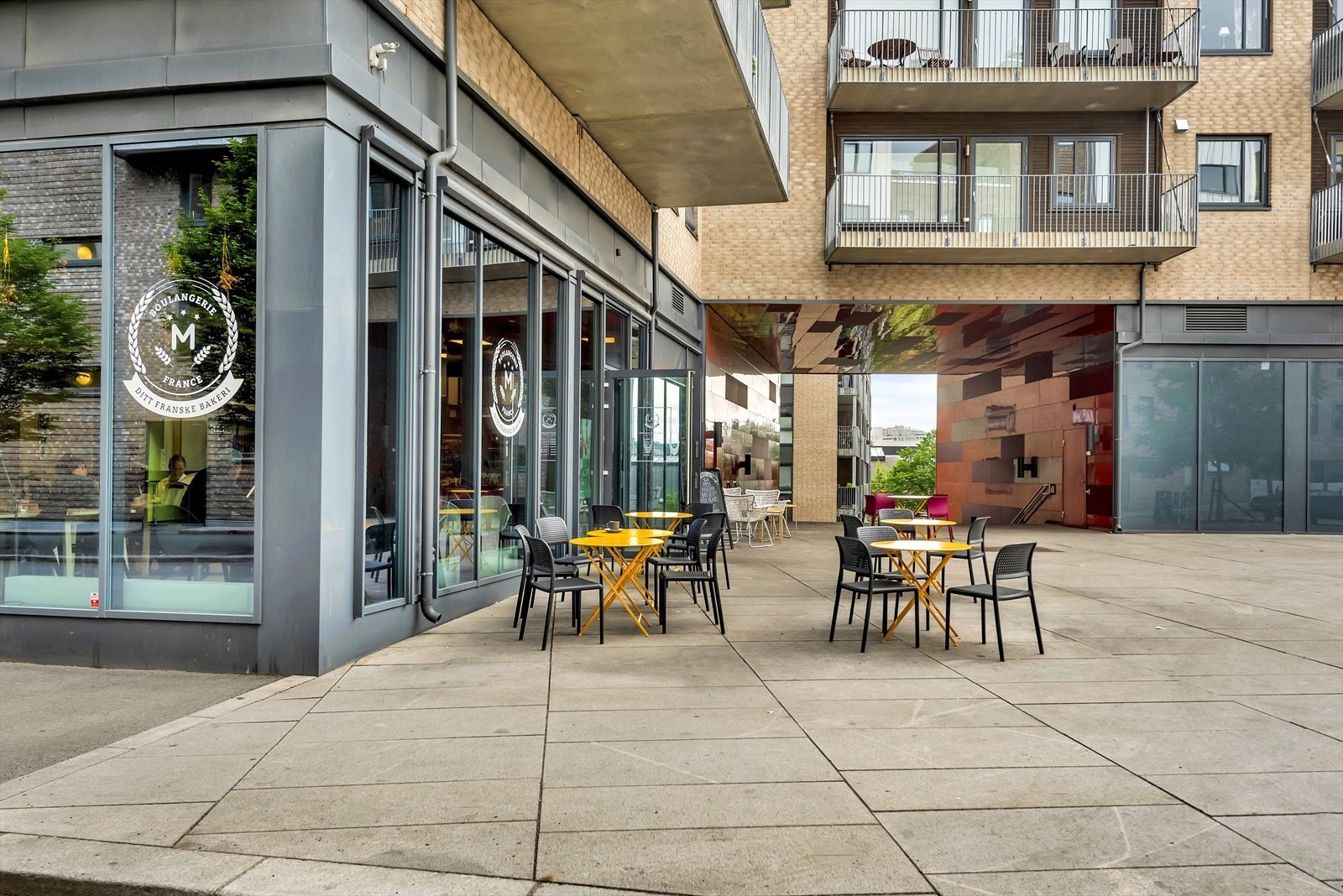 "Boulangerie M er et lite, familieeid bakeri som holder til i barnevennlige lokaler Galleribilde