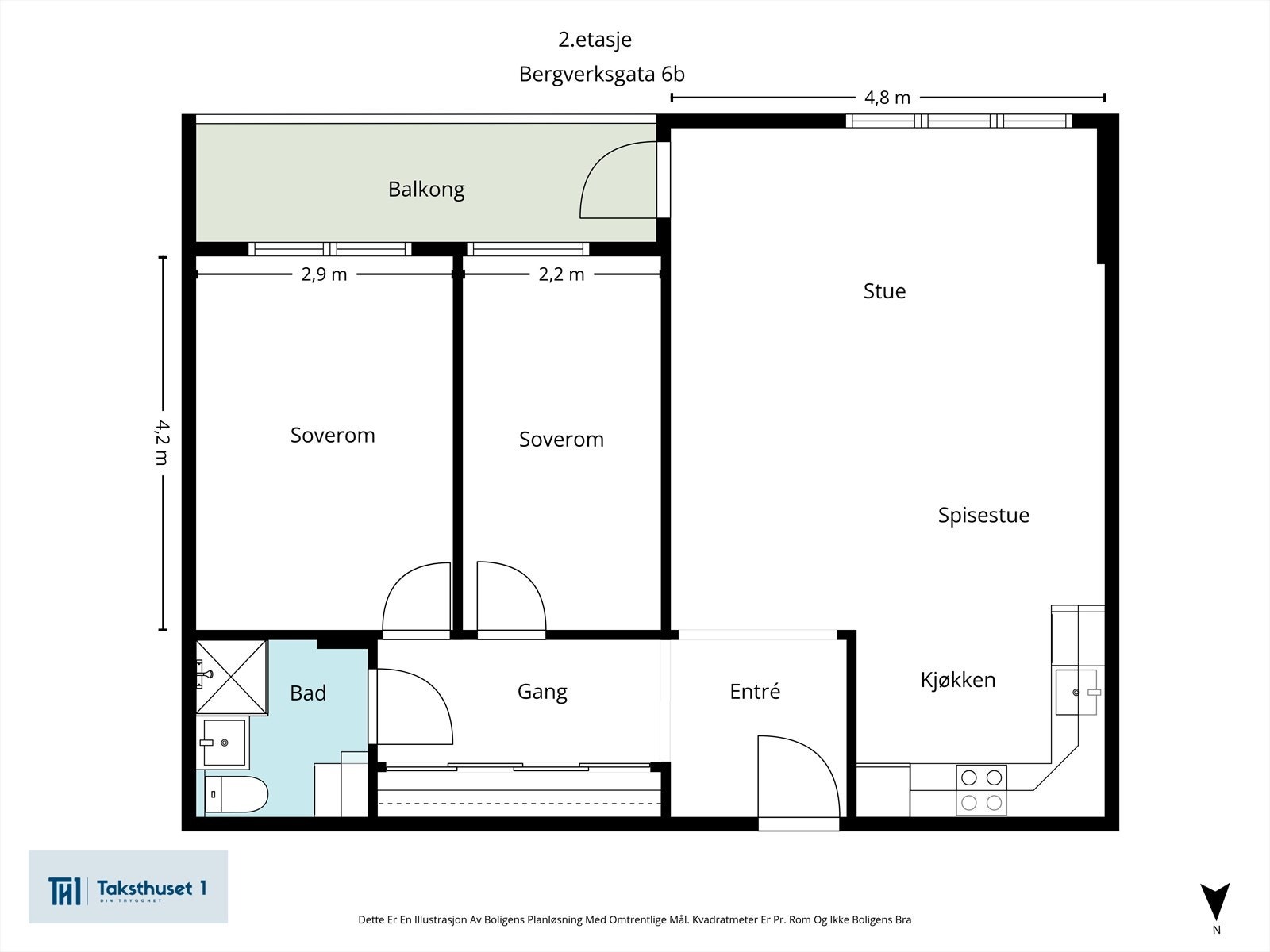 Plantegning. Galleribilde