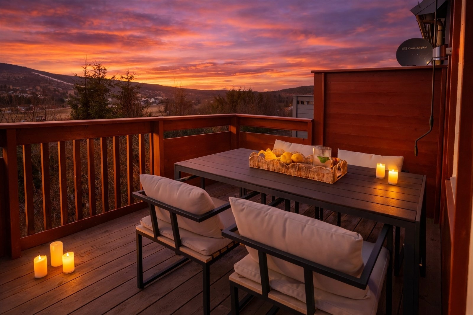 Nyt varme sommerkvelder i rolige omgivelser. Galleribilde