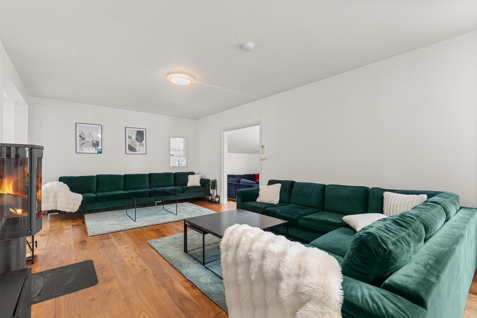 Rommet har svært gode møbleringsmuligheter, og kan enkelt innredes etter egne ønsker og behov. Galleribilde