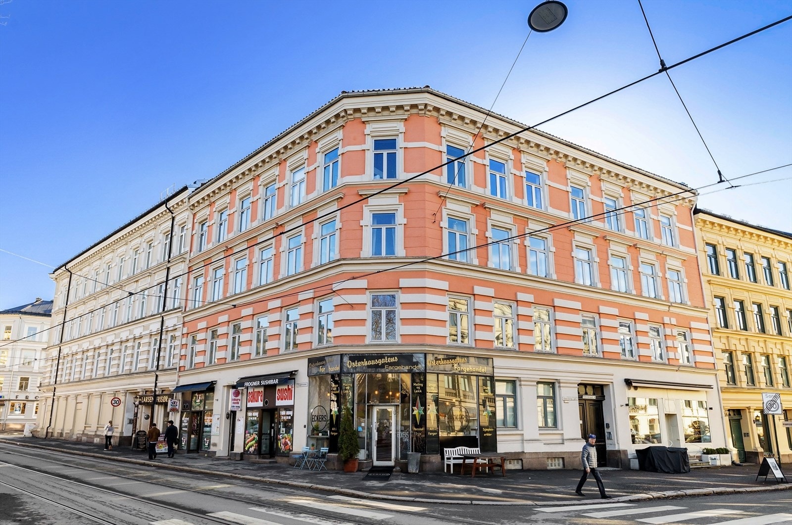 Eckersbergs gate 41A har en svært attraktiv og sentral beliggenhet på Frogner, i et klassisk og sjarmerende nabolag. Velkommen! Galleribilde