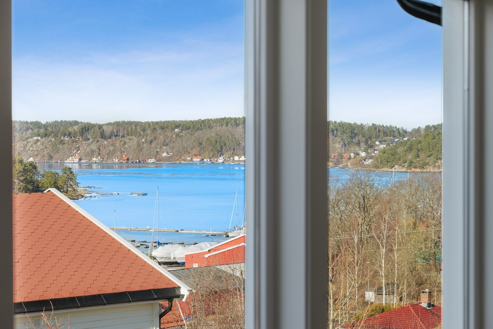 Utsikten fra stuen Galleribilde