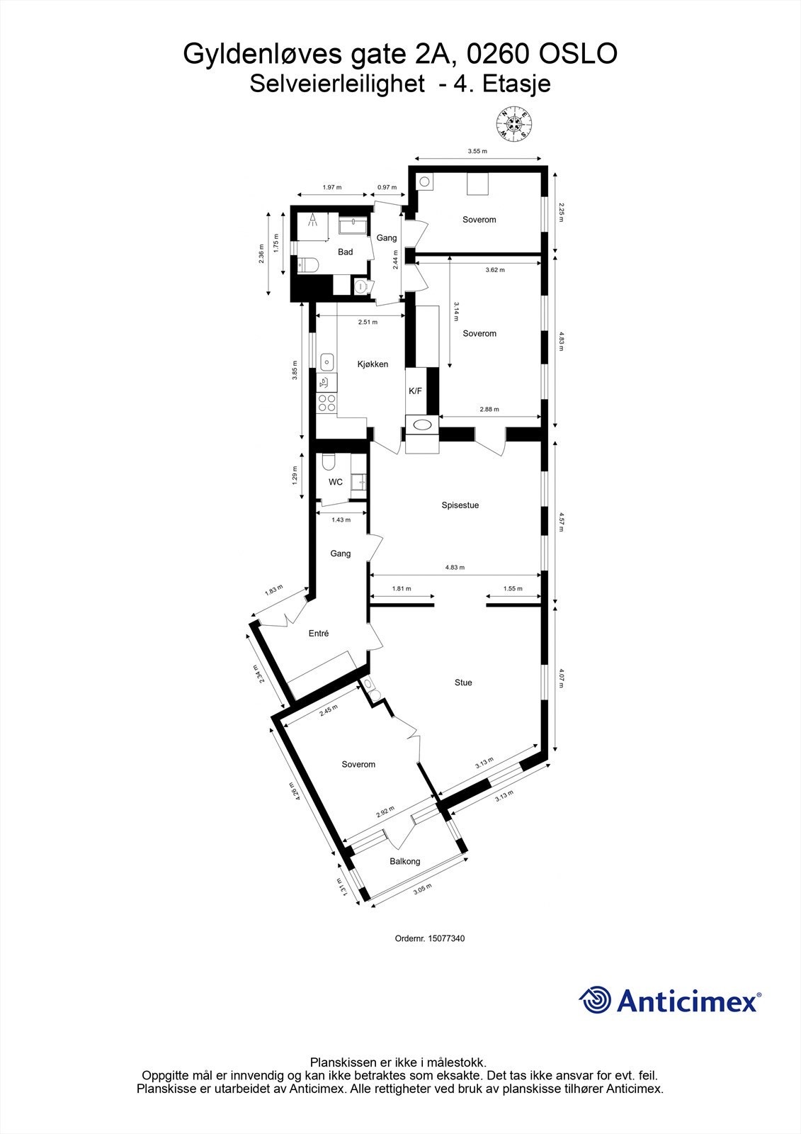 Plantegning. Galleribilde