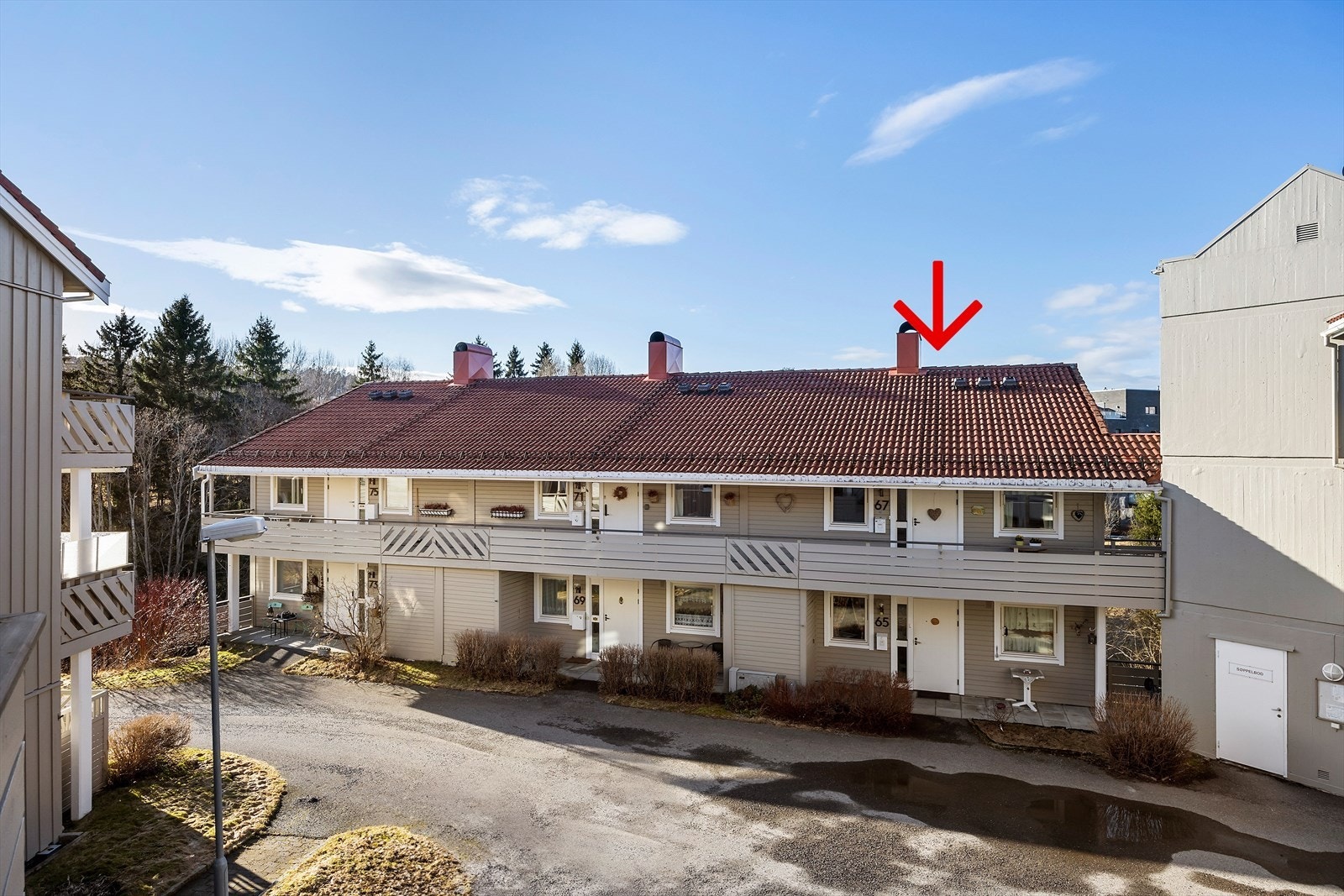 Leiligheten har god beliggenhet i 2. etasje. Galleribilde