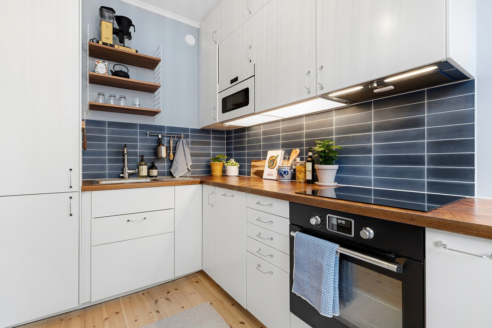 Alle hvitevarer er integrerte. Galleribilde