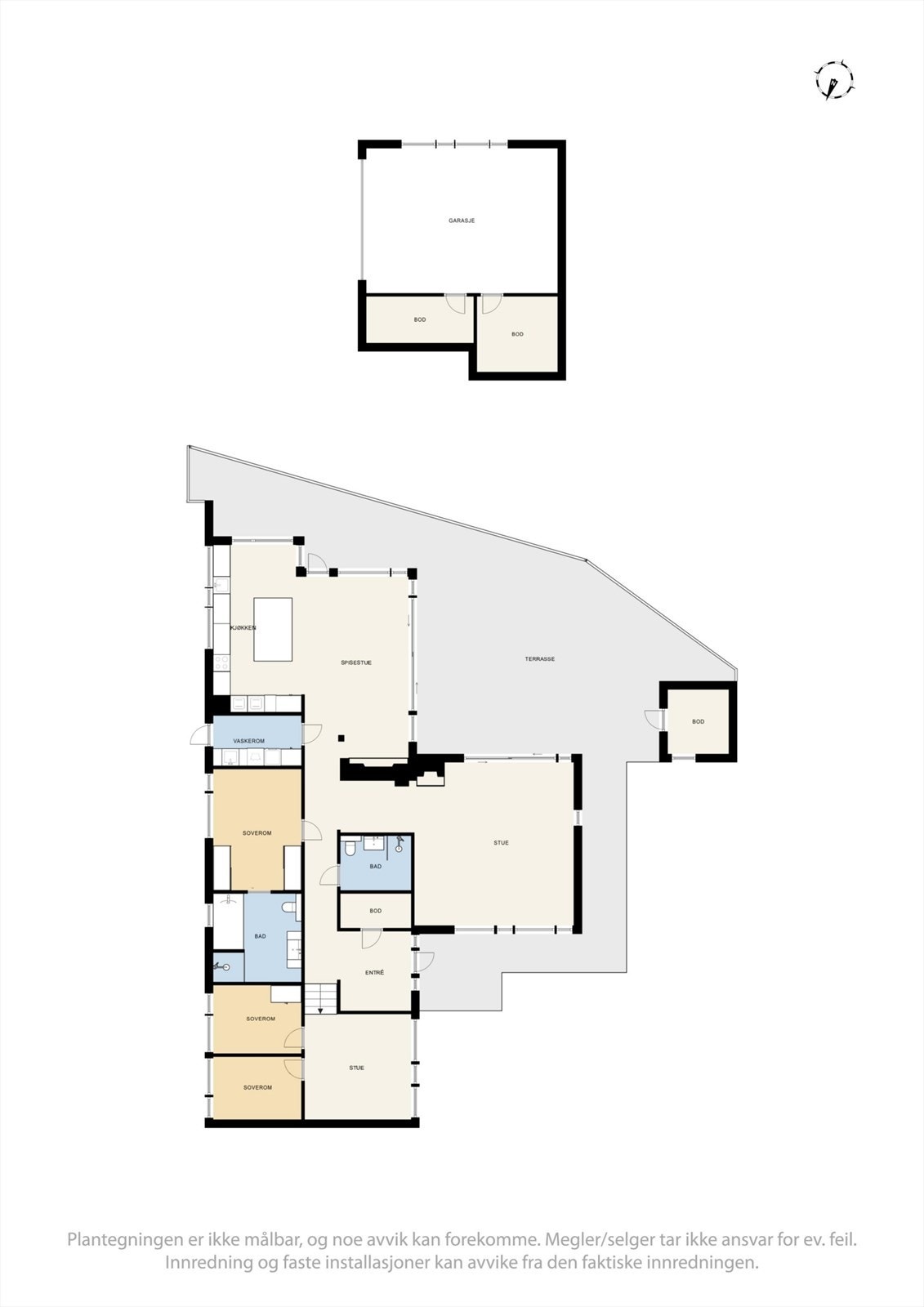 Plantegning. Galleribilde