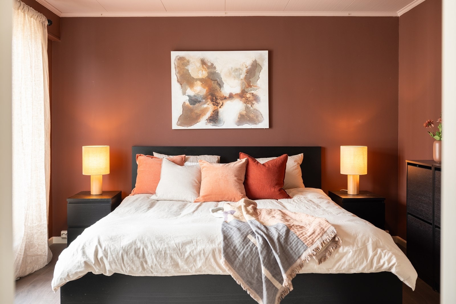 Her er det plass til dobbeltseng med ønsket møblement. Galleribilde