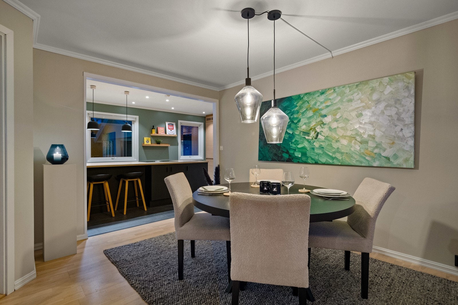 Kveldsbilde Galleribilde