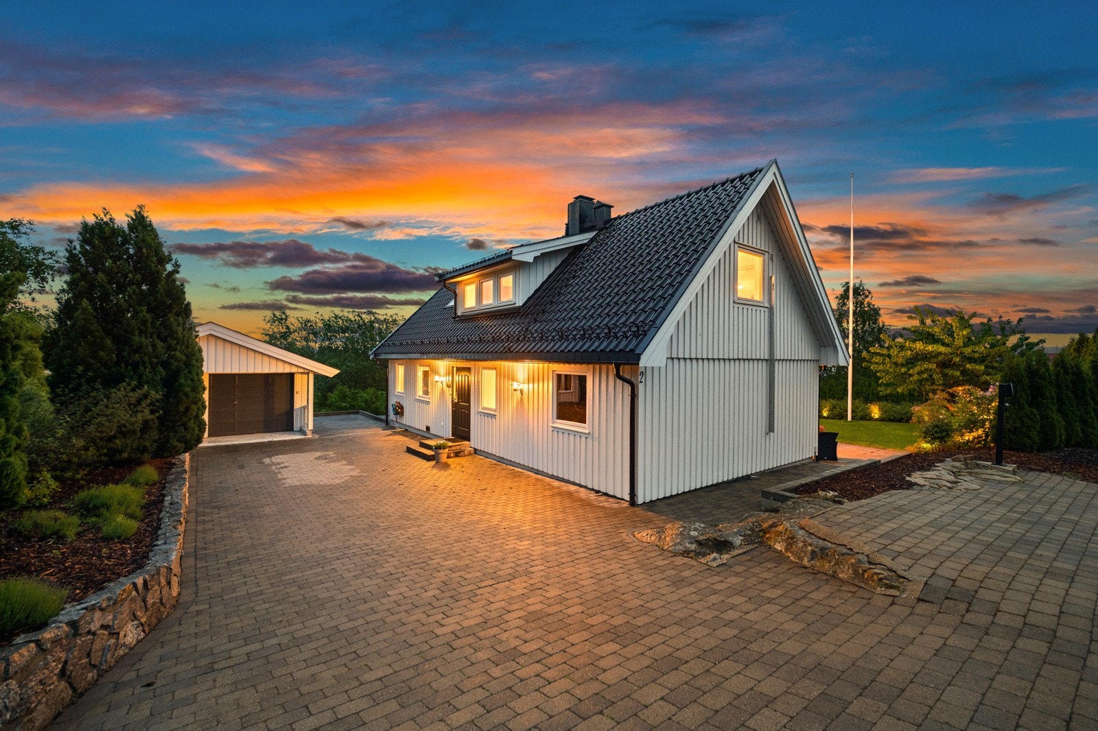 Kveldsbilde Galleribilde