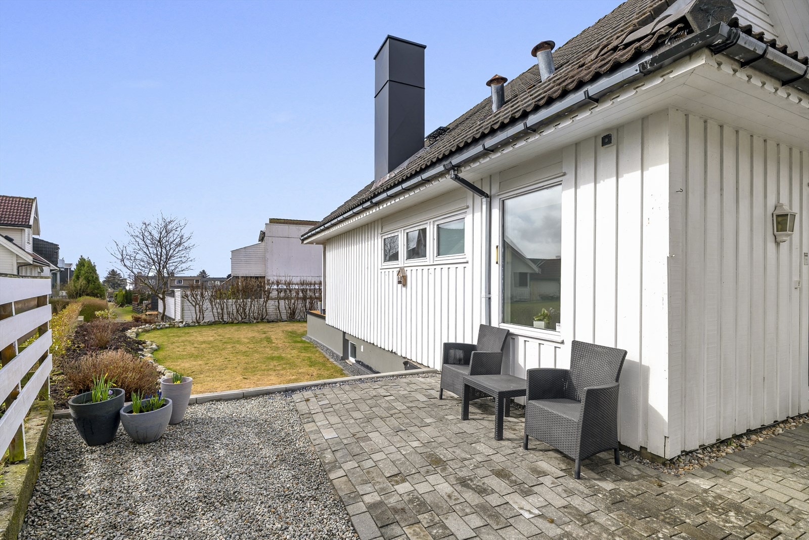 - Her får man solen fra tidlig morgen til ettermiddag - Galleribilde