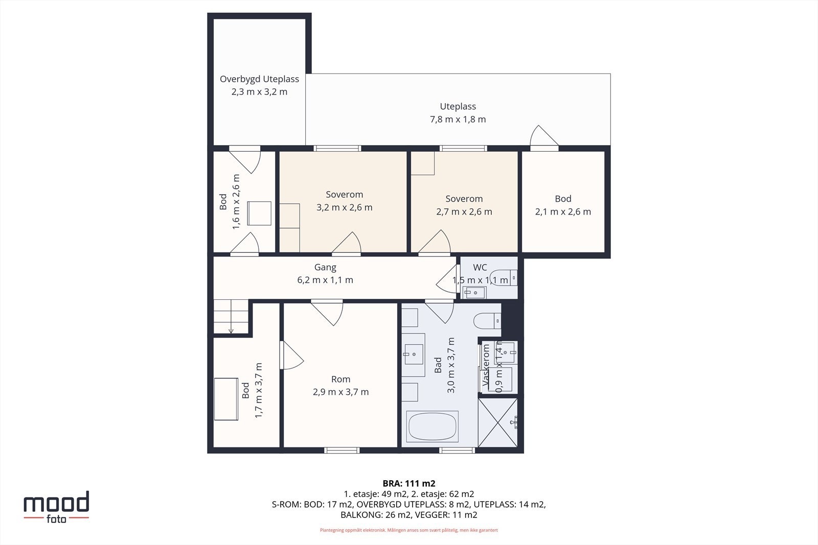 Vi beveger oss ned i underetasjen Galleribilde