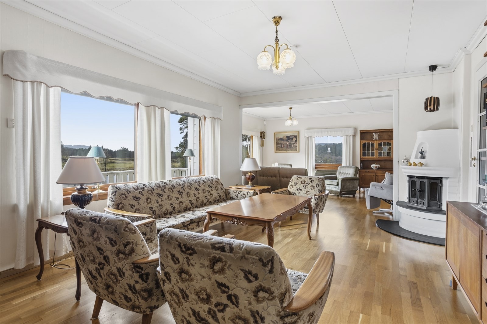 Her har du god plass til ulike soner Galleribilde