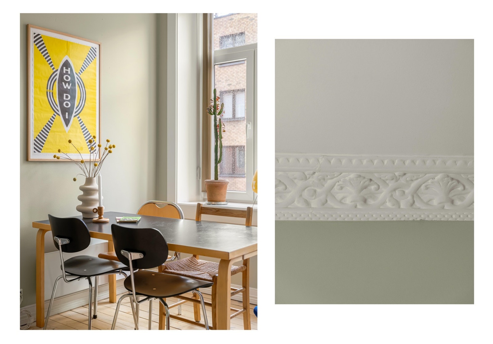 Gulvene ble slipt og lakkert i 2020. Galleribilde