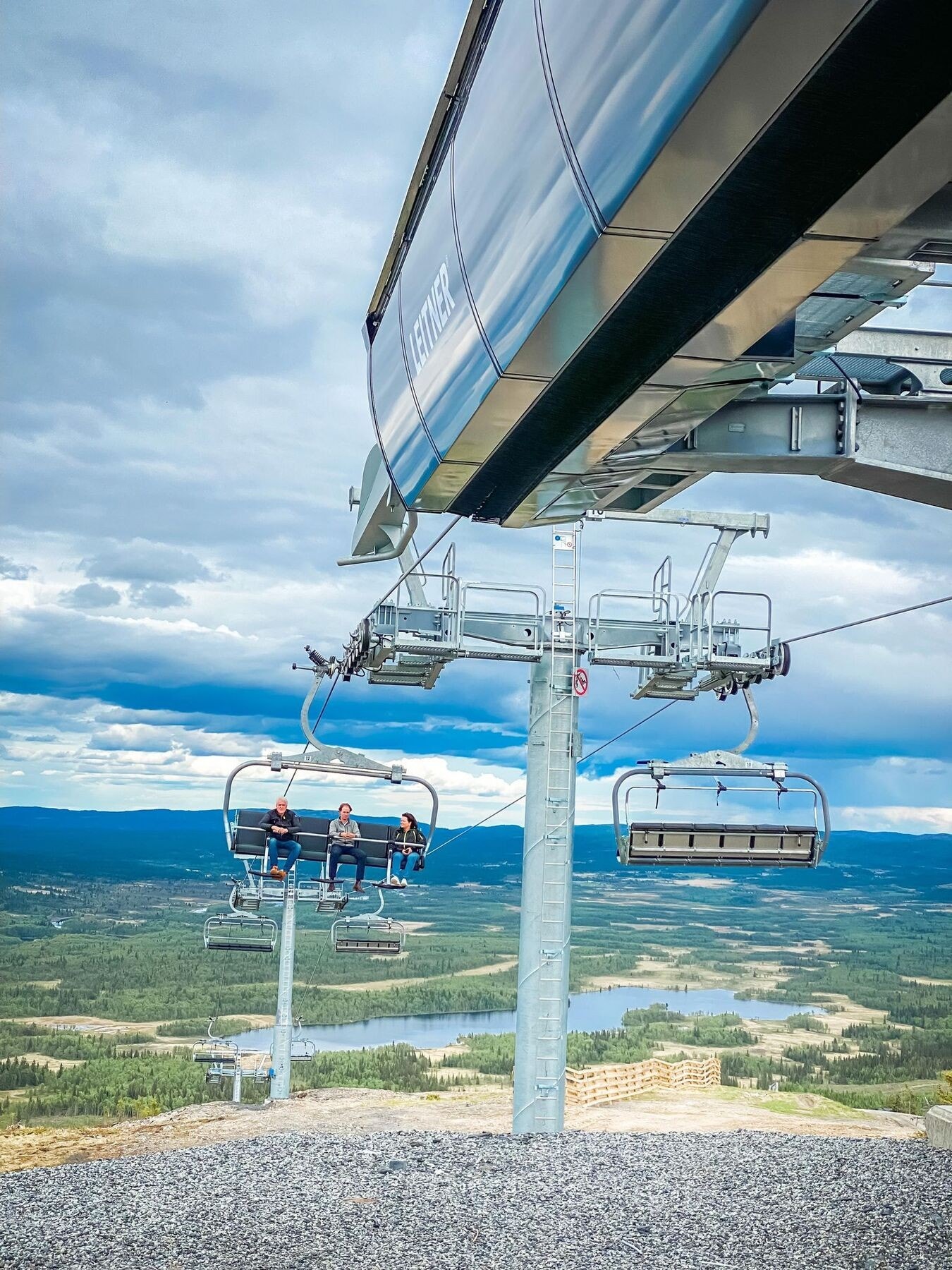Bualie er et flott helårsområde! Her fra sommerheis hvor du kan kjøre mountain cart eller ta sykkelen innover i fjellet. Galleribilde