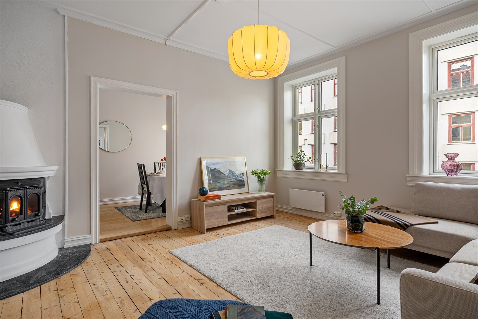 Fra stuen har man videre adkomst til spisestuen. Galleribilde