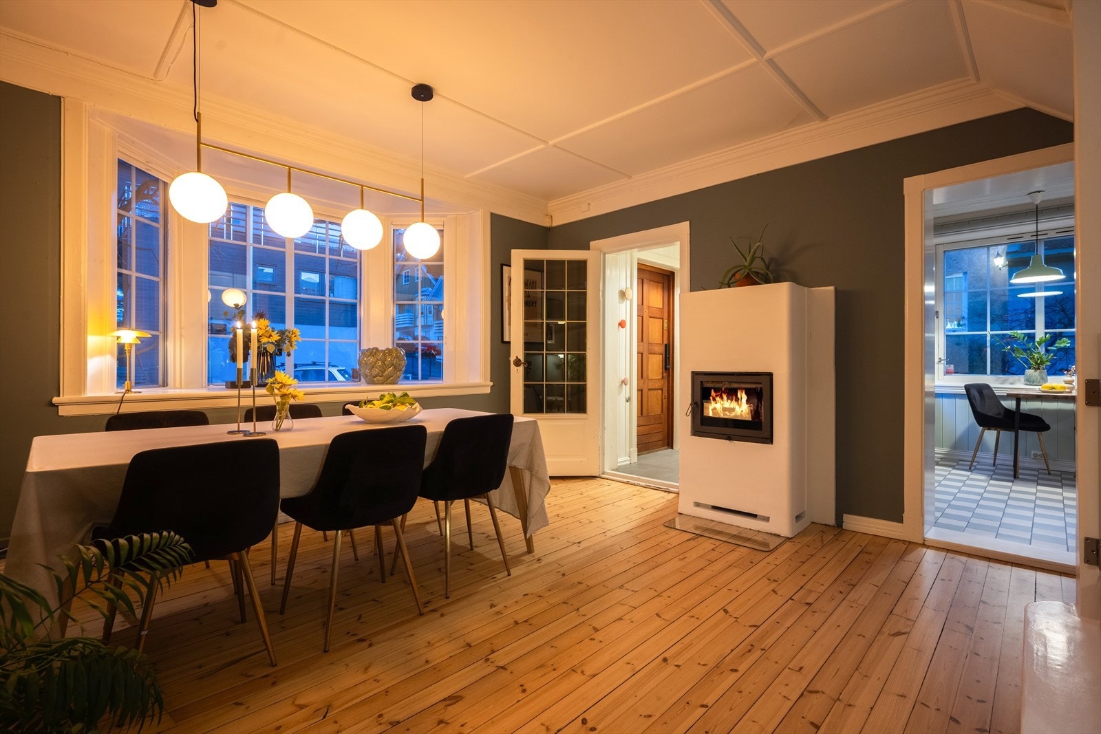 Kveldsstemning. Galleribilde