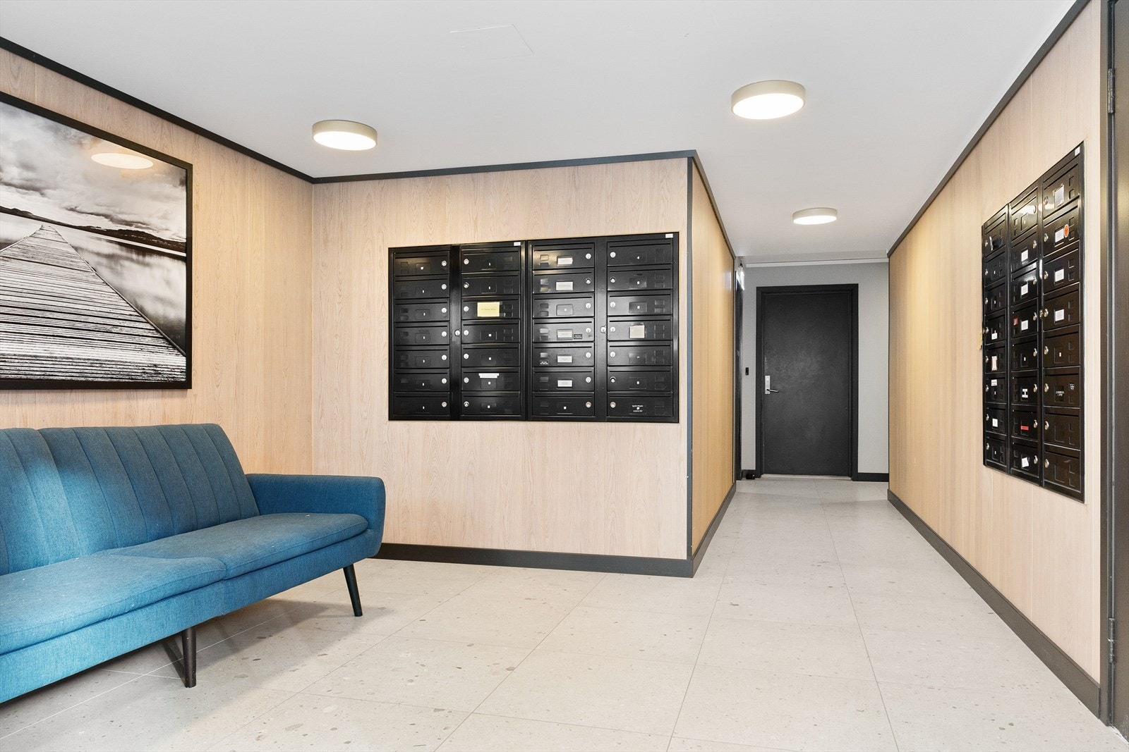 Fellesarealene i borettslaget er vesentlig oppgradert i 2025. Galleribilde