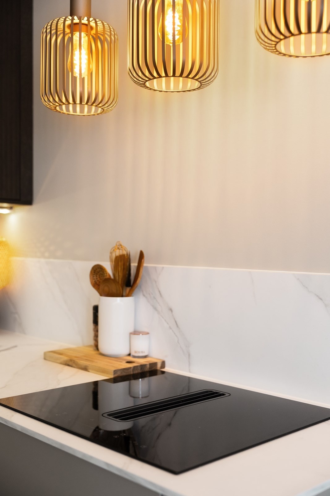 Nedfelt platetopp med kullfilter. Galleribilde