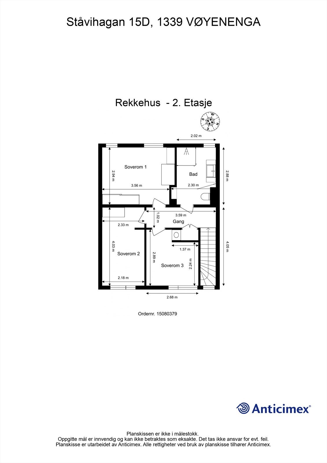 Plantegning- 2. Etasje Galleribilde