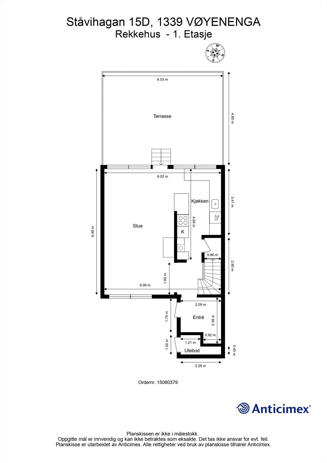 Plantegning- 1. Etasje Galleribilde