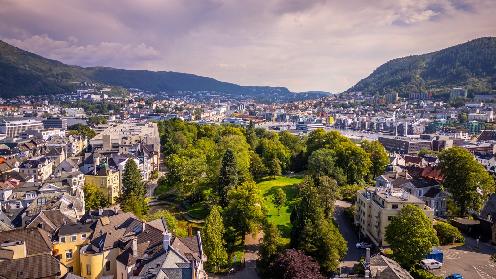 Et levende og urbant område med alt du trenger i hverdagen. Galleribilde