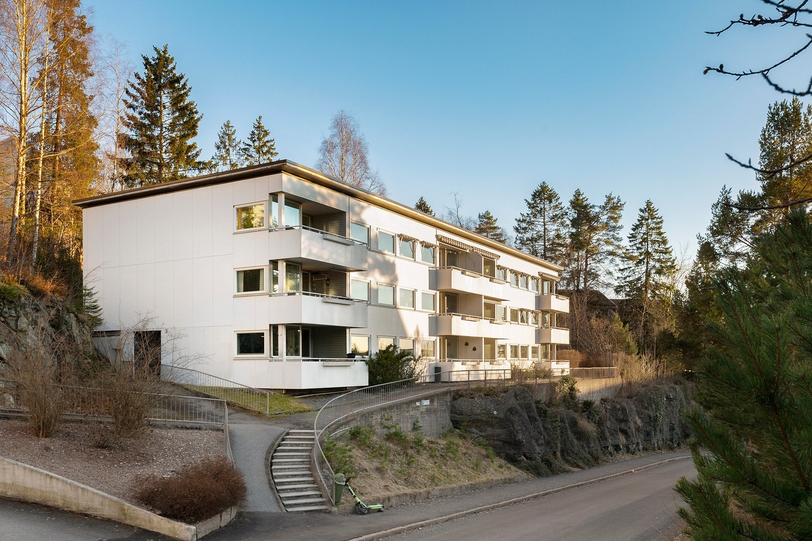 Årvollia Eierforening består av 101 seksjoner. Galleribilde