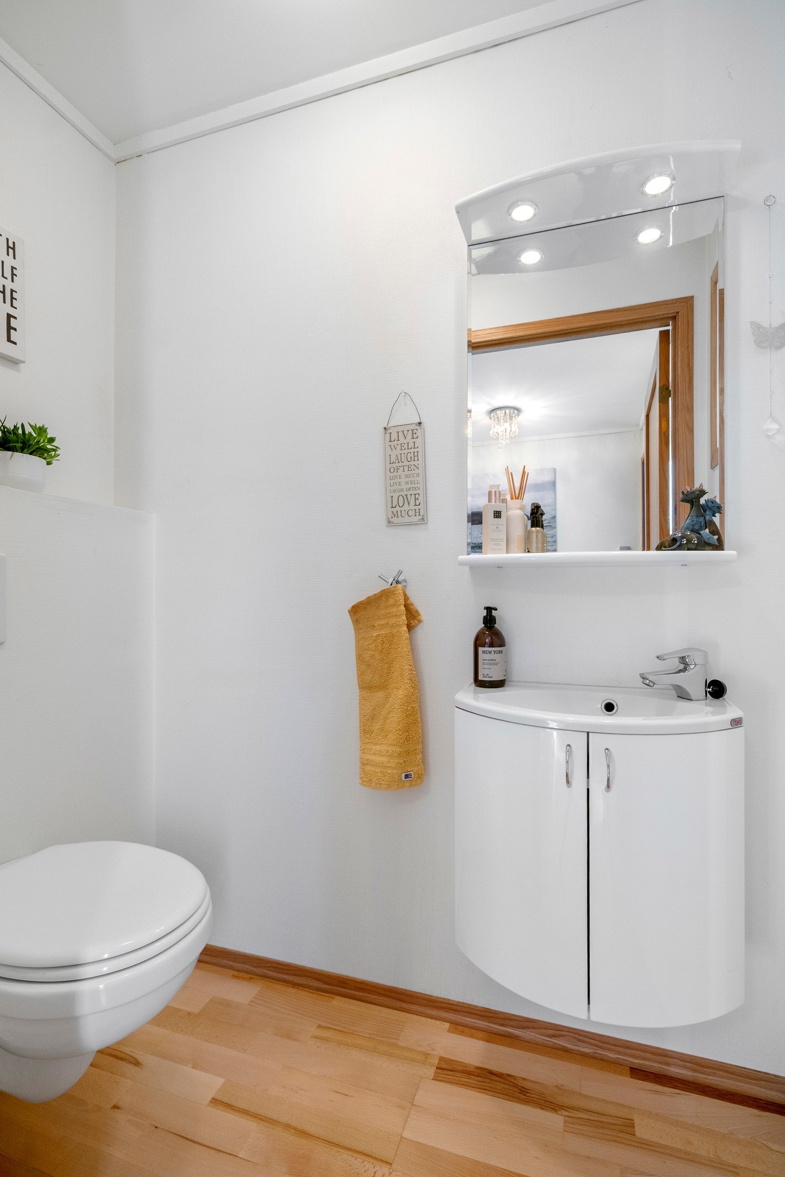 Toalettrom. Galleribilde