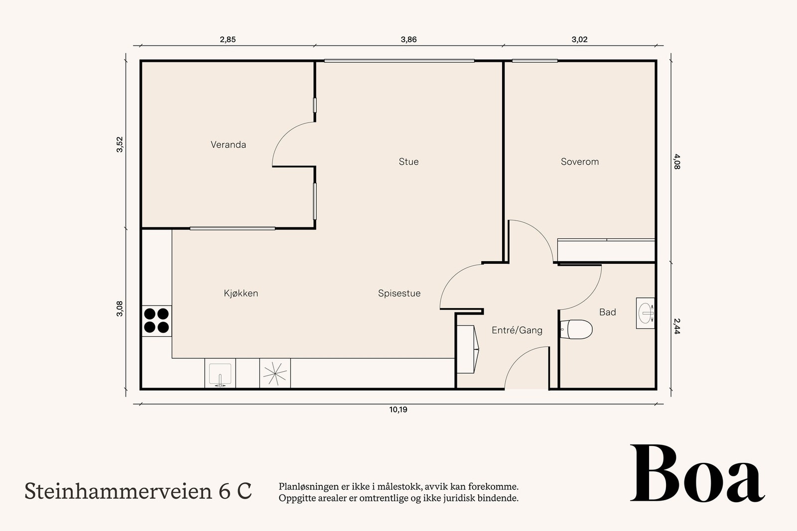Det medfølger en sportsbod i garasjeanlegget på ca 5,5 m². Garasjeplass i lukket fellesgarasje. Galleribilde