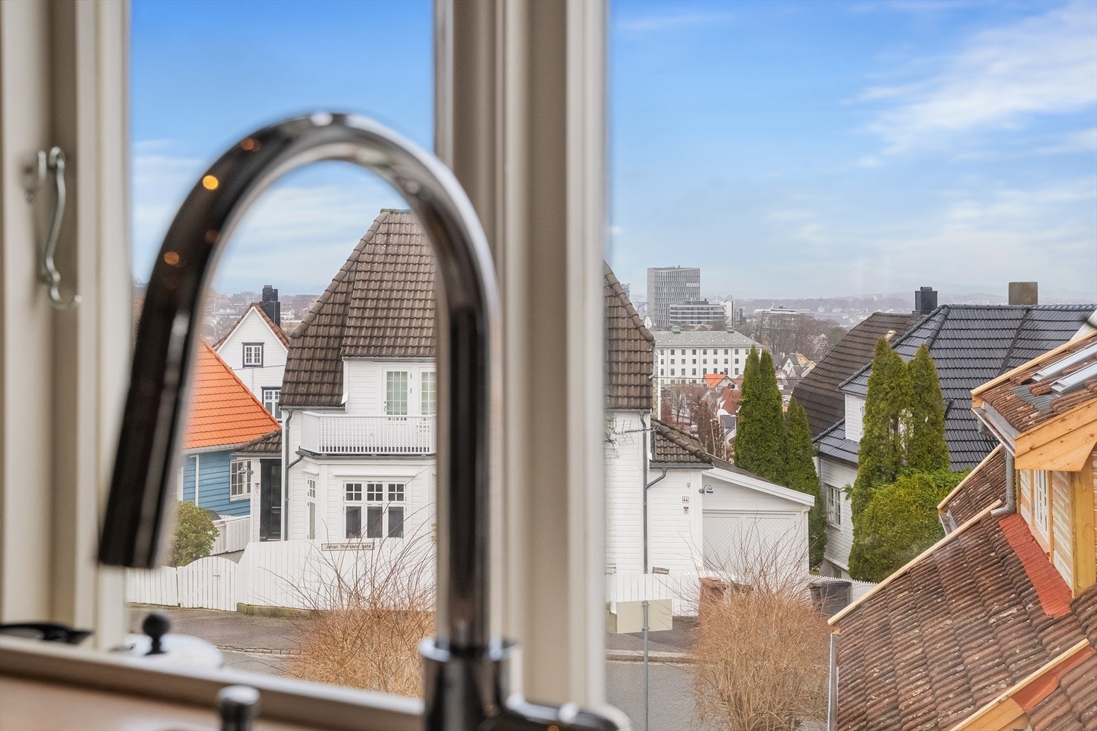 Utsikt fra kjøkkenet Galleribilde