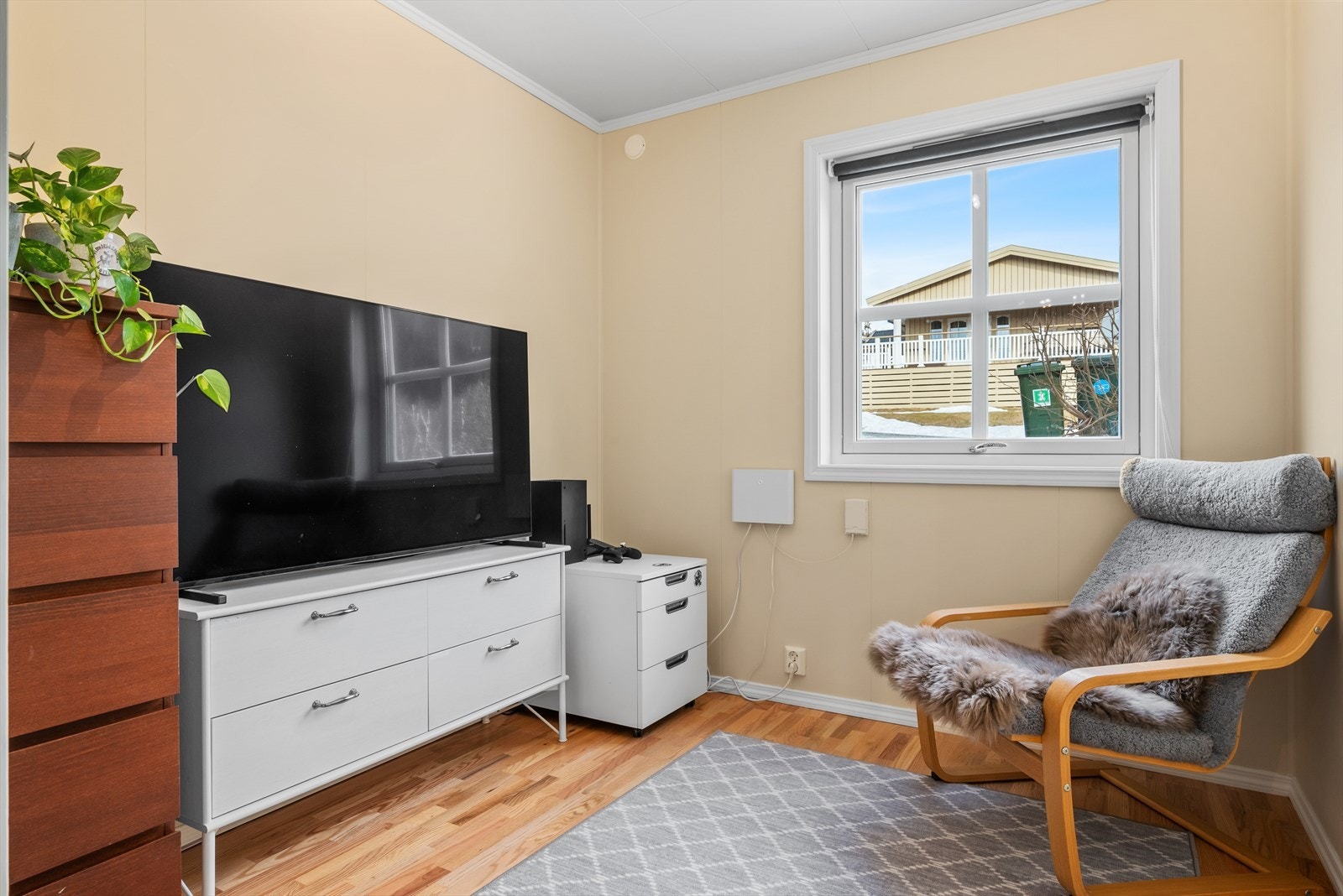 Soverom 2 i 1. etasje er på ca. 6 kvm. Galleribilde