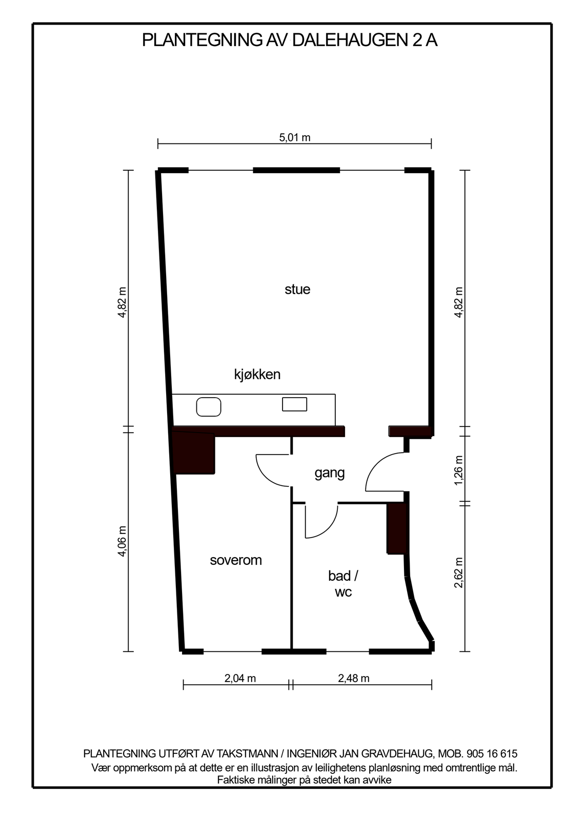 Planskisse. Galleribilde