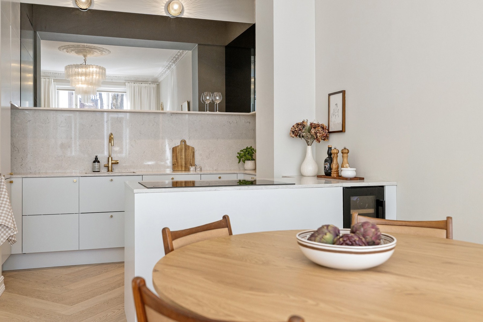 Hele leiligheten er oppusset i 2021. Galleribilde