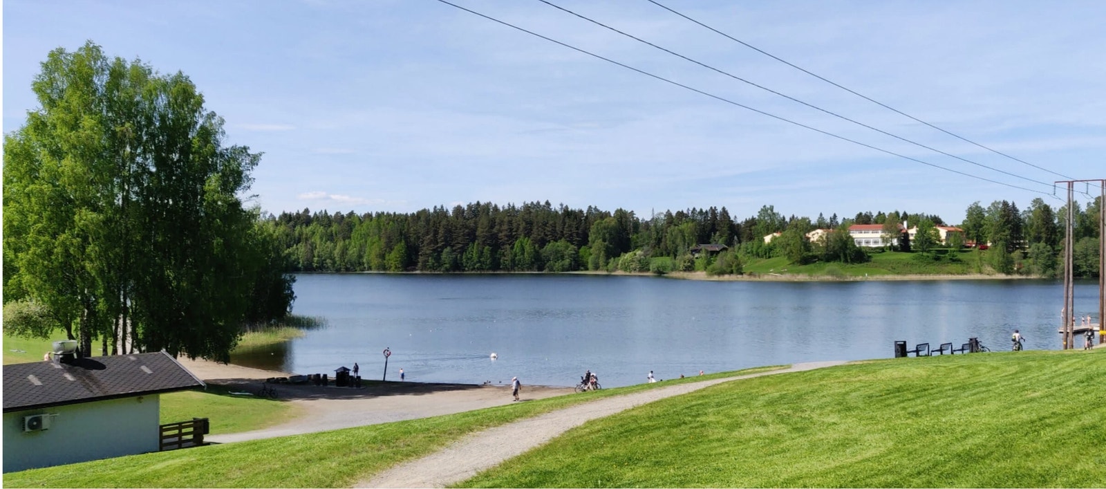 Nordbytjernet kun 5 minutter unna med bil. Galleribilde