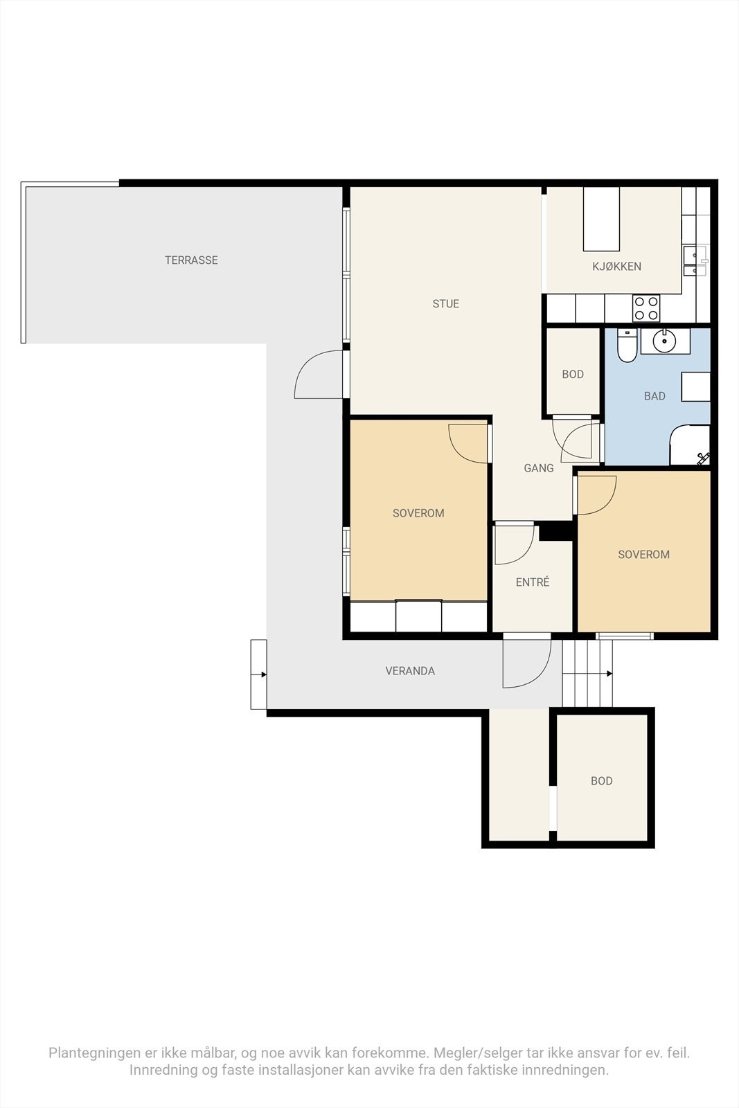 Plantegning. Galleribilde