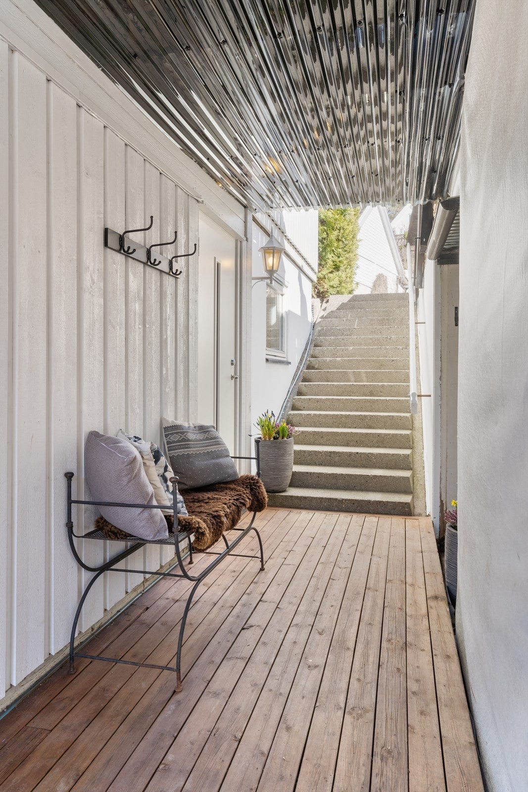 Hyggelig inngangsparti Galleribilde