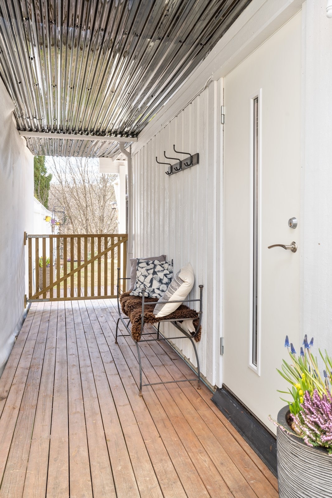 Hyggelig inngangsparti Galleribilde