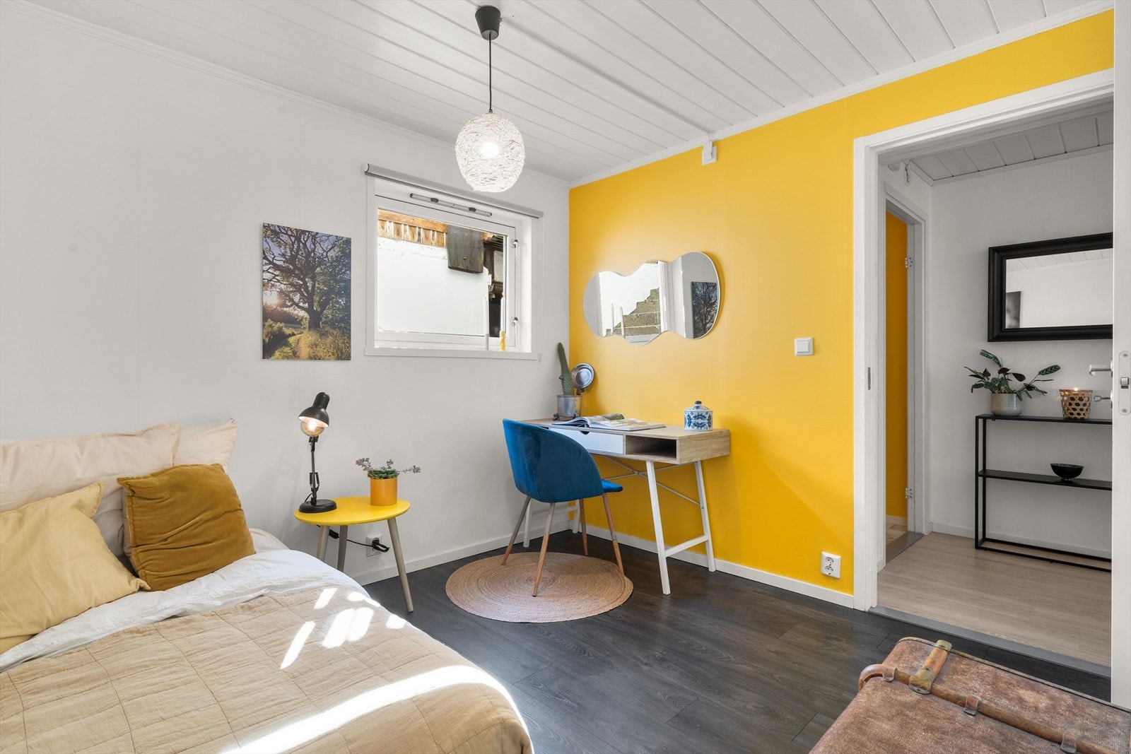 Fin plass til hjemmekontor. Galleribilde