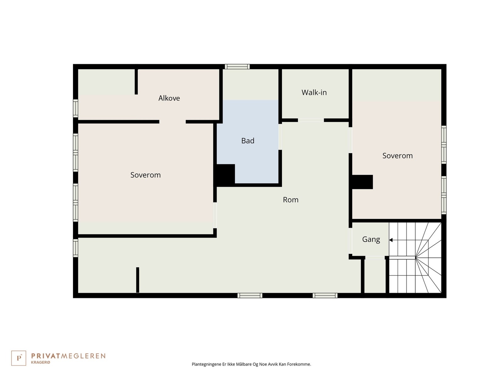 Plantegning Loftsetasje/3.etg Galleribilde