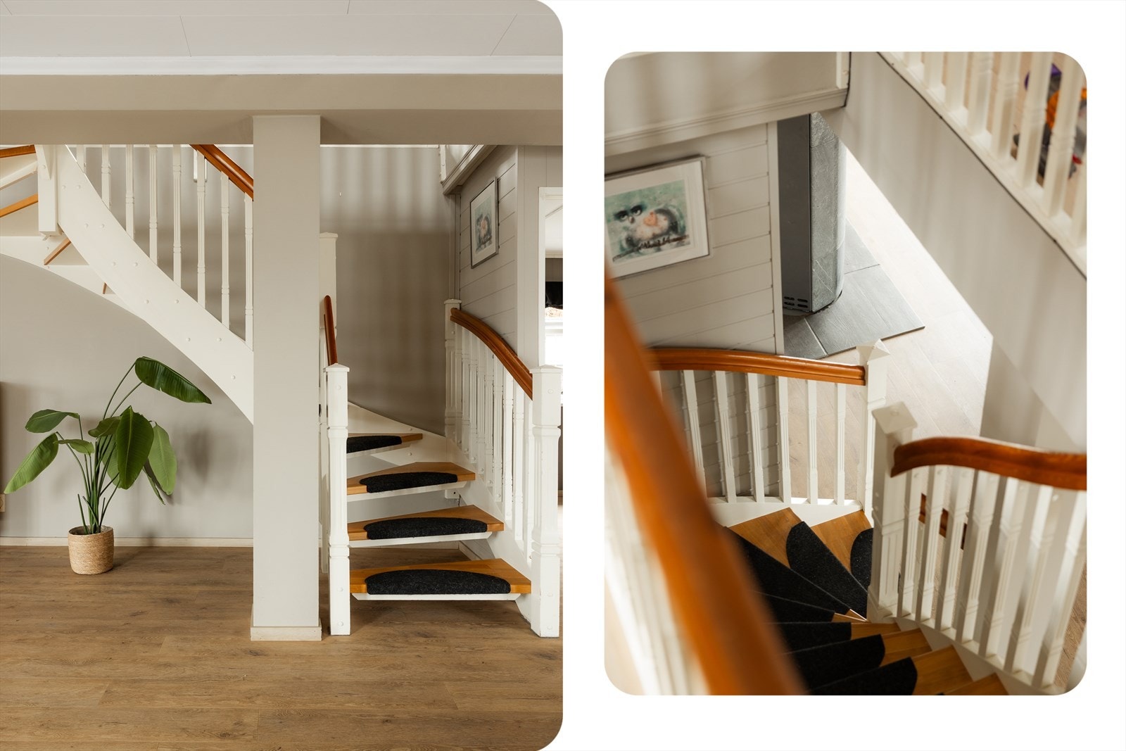 Vi beveger oss opp til boligens andre etasje. Galleribilde