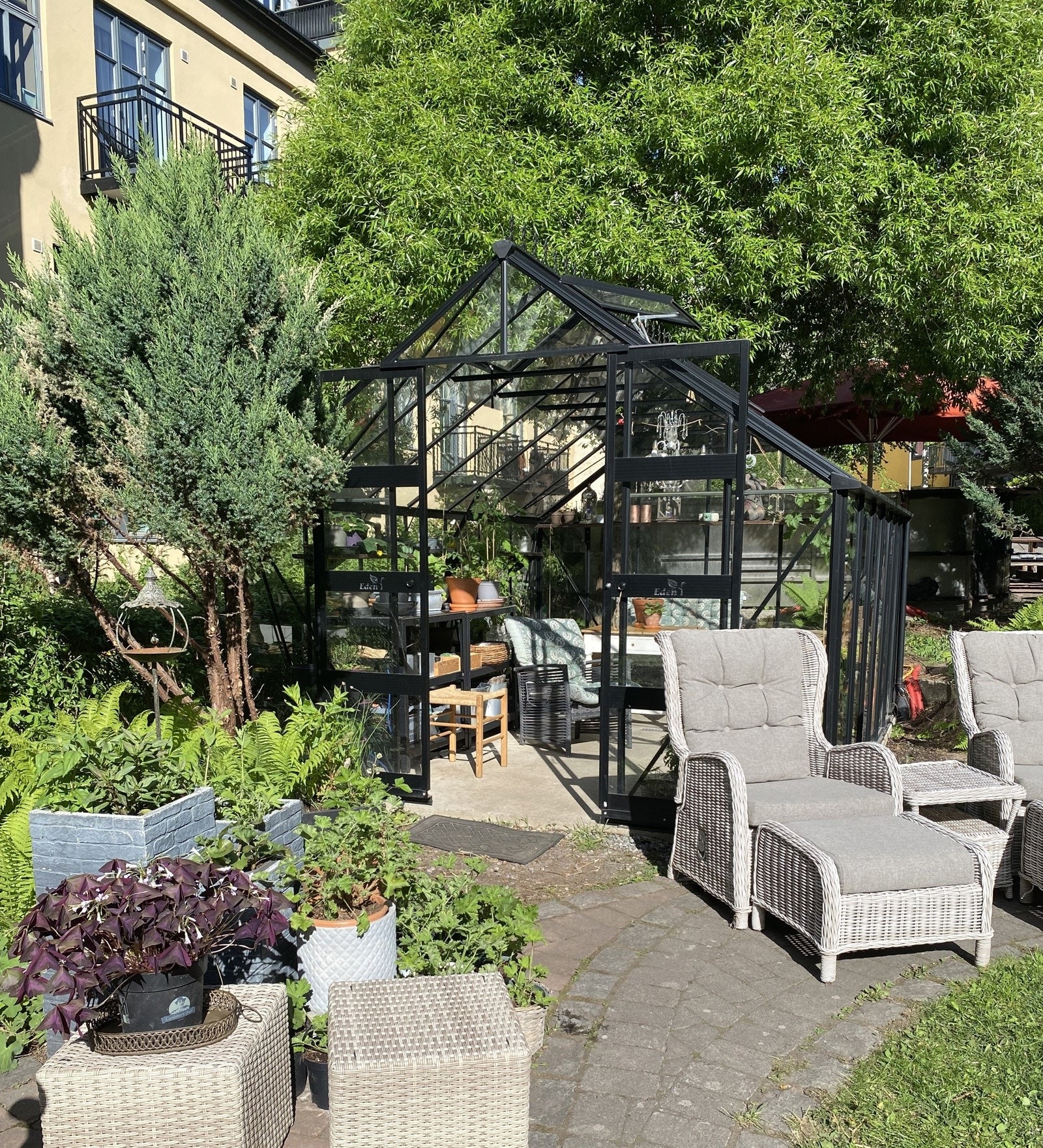 Dette er et veldrevet og hyggelig borettslag. Foto: Åse Bugge. Galleribilde