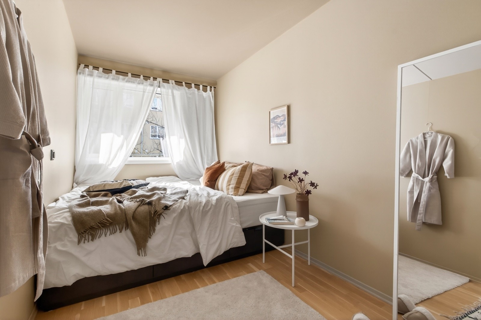 Leiligheten har to gode soverom. Galleribilde