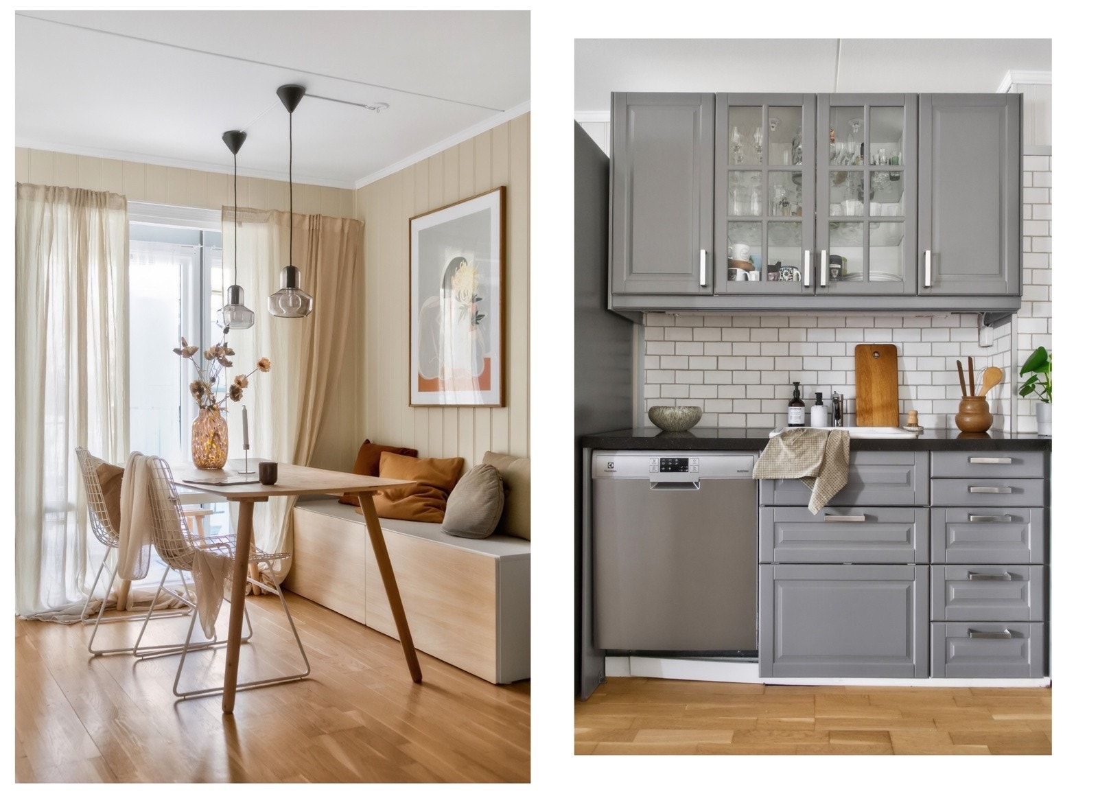 Det er godt med dagslys i rommet. Galleribilde