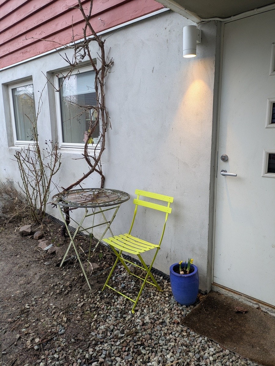 Mulighet for sitteplass utenfor Galleribilde