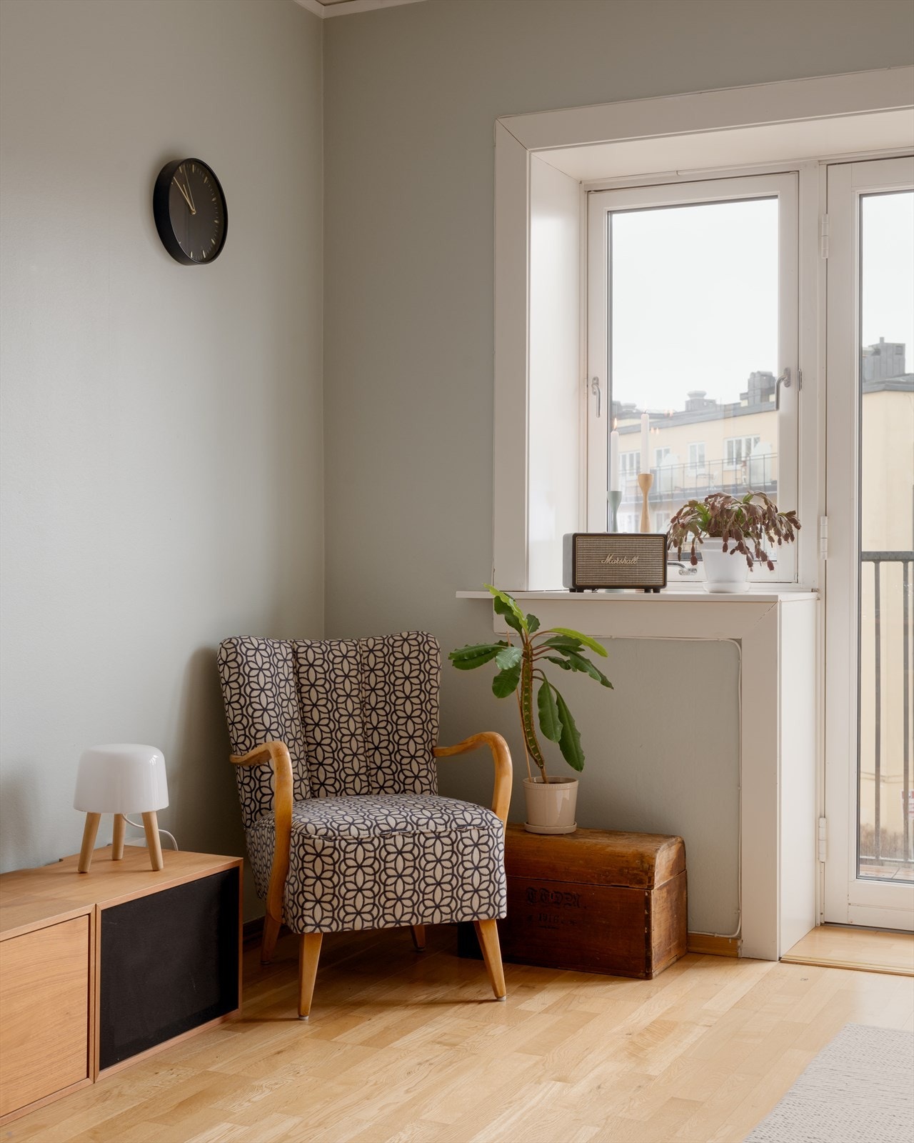 Vinduene i leiligheten ble skiftet i 2012. Galleribilde