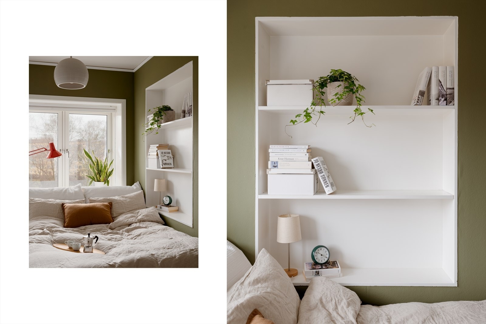 Leiligheten har et soverom med fine innredningsmuligheter. Galleribilde