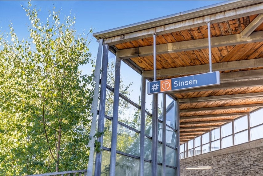 Kort vei til kollektivt tilbud. Galleribilde