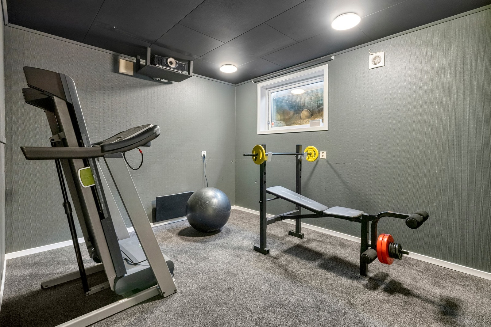 Trimrom, byggemeldt som soverom. Galleribilde